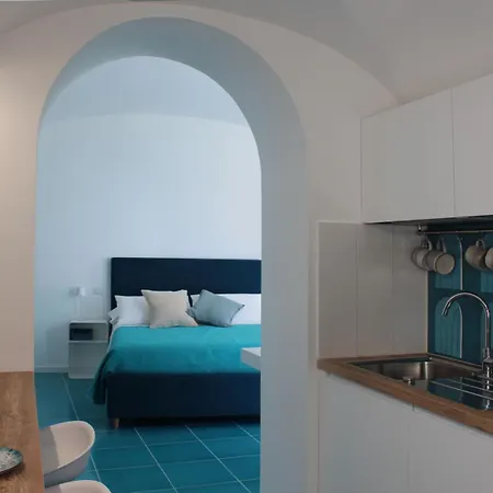 Апартаменты Casa La Fontana Terrazzo Vista Mare Pogerola *
